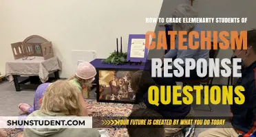 Assessing Young Minds: Grading Catechism Responses in Elementary Education