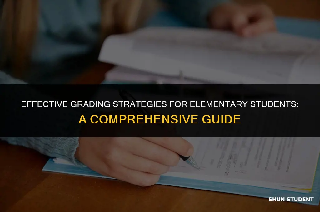 how to grade elementary students