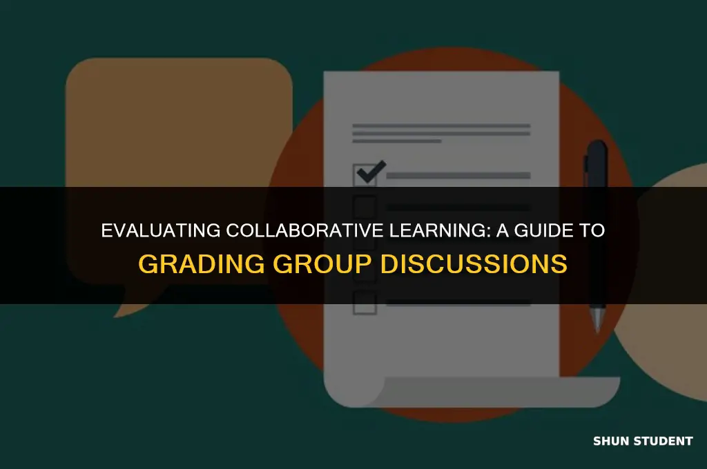 how to grade student group discussion
