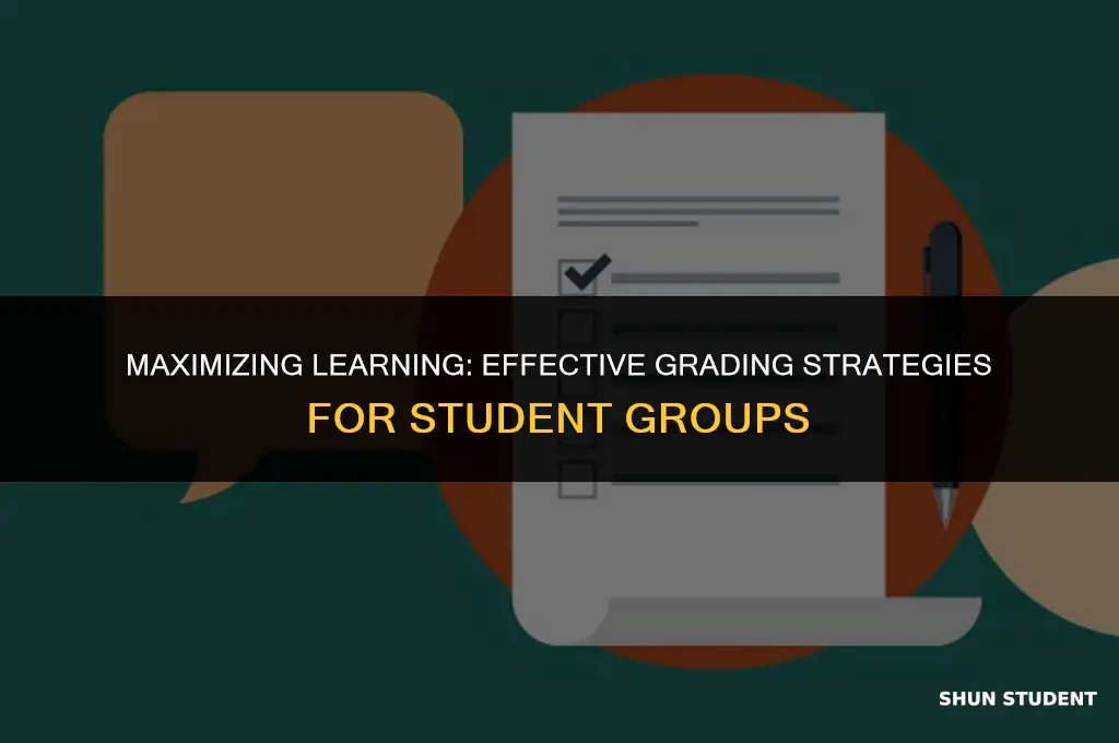 how to grade student groups effective