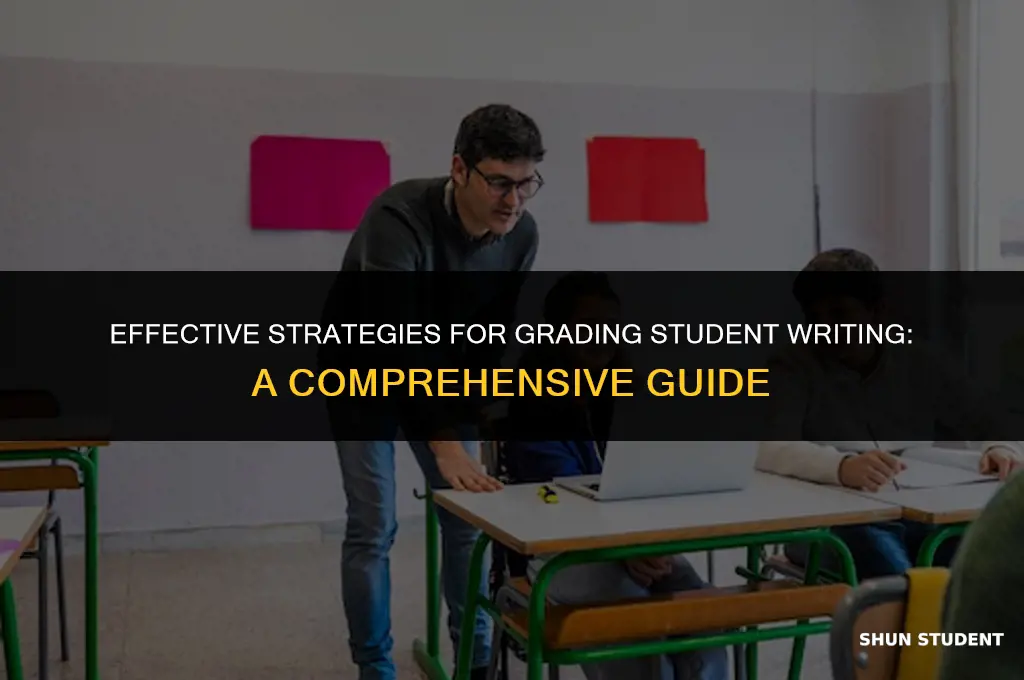 how to grade student writing