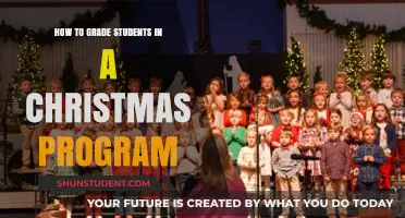 Festive Evaluation: Grading Students in a Christmas Program