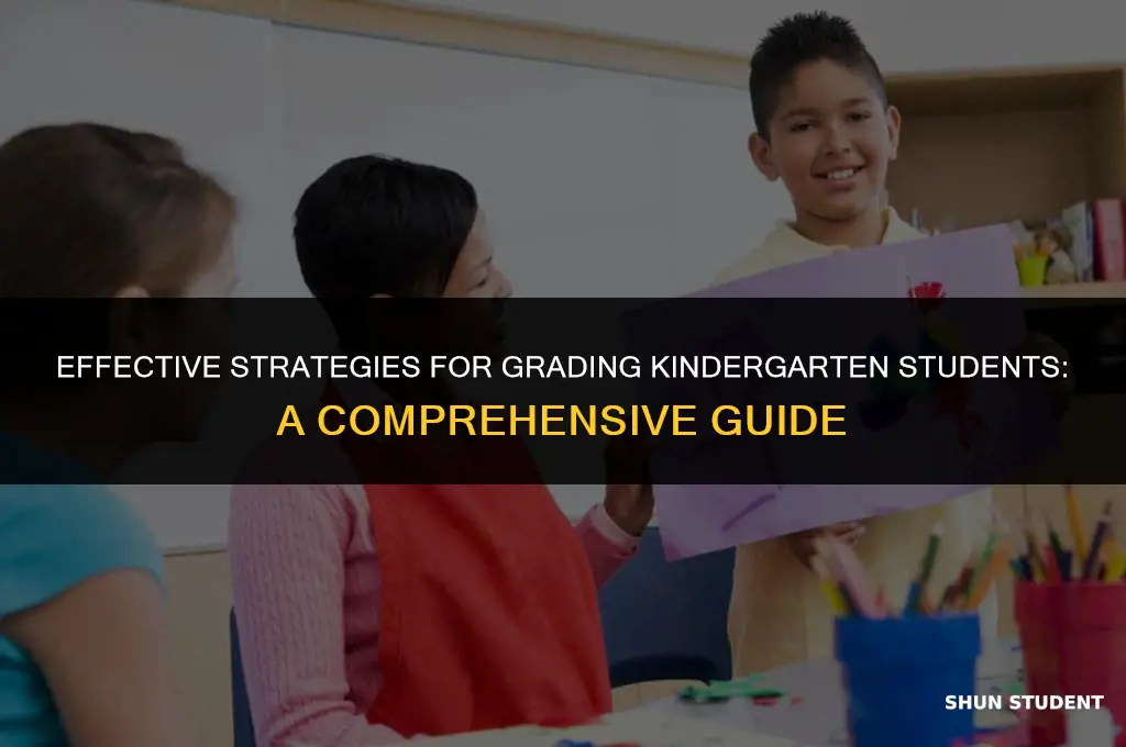 how to grade students in kindergarten