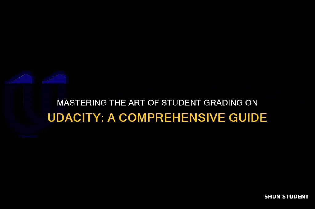 how to grade students in udacity