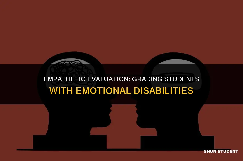 how to grade students with emotional disabilities
