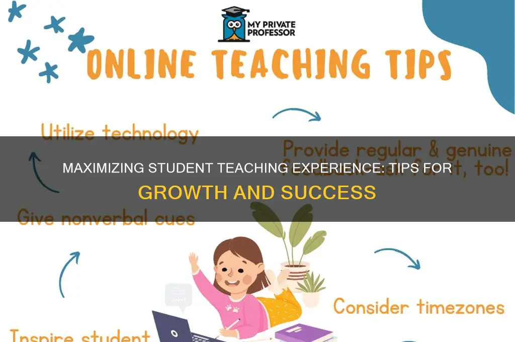 how to gsin student teaching ecperiemce