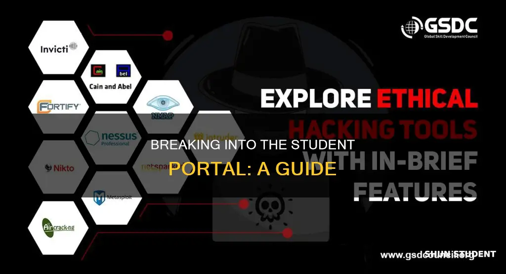 how to hack a university student portal
