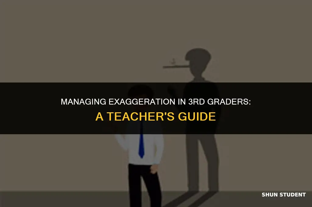 how to handle 3rd grade students who tend to exaggerate