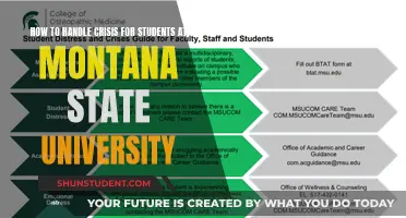 Crisis Management: A Guide for Montana State University Students