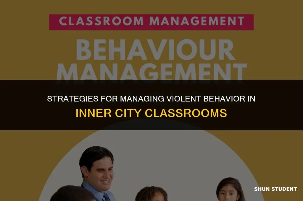 how to handle inner city violent students in class