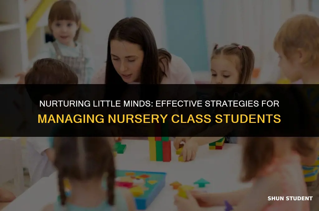 how to handle nursery class students