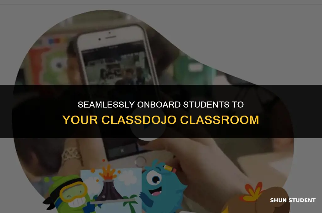 how to have a student join a classdojo class