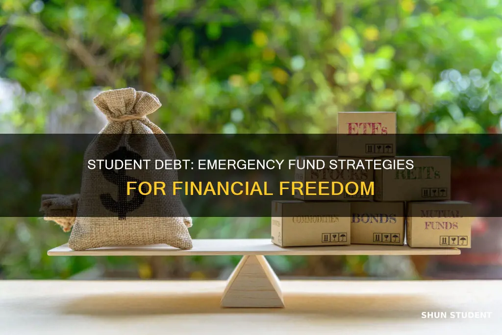 how to have emergency fund and pay off student debt