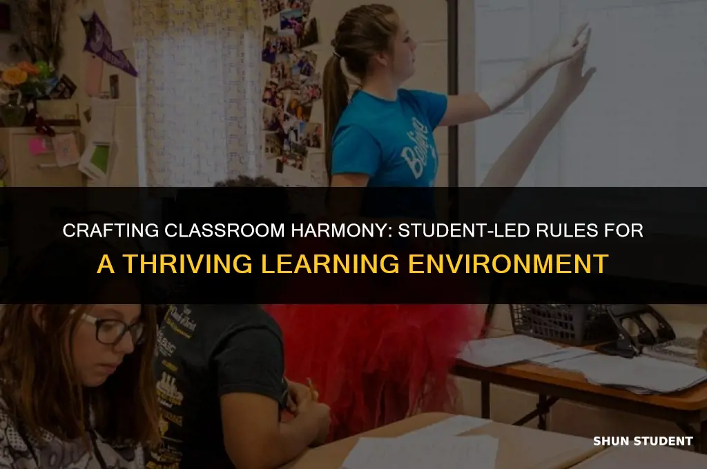 how to have students develope class rules