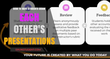 Peer Review: Empowering Students to Evaluate Presentations Effectively