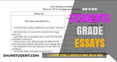 Empowering Students: A Guide to Peer Essay Grading