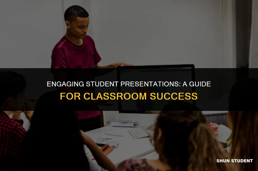 how to have students present papers in class