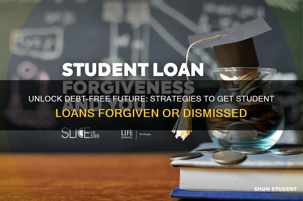 how to have your student loan forgiven dismissed