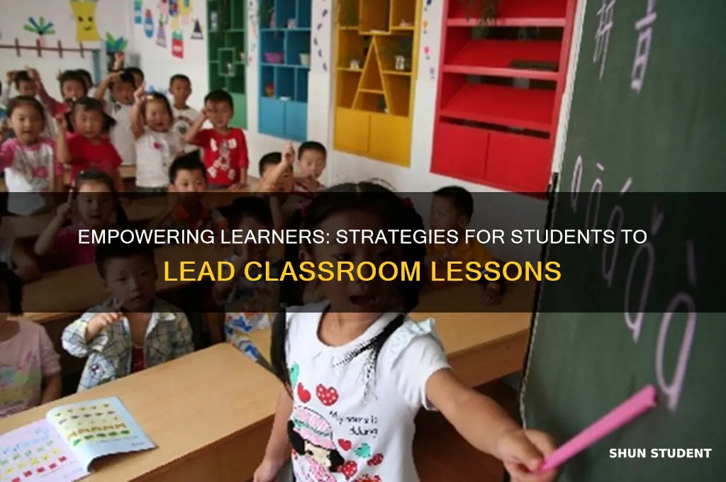 how to have your students teach the class