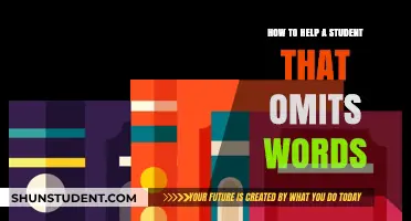 Supporting Students Who Omit Words: Effective Strategies for Improved Communication