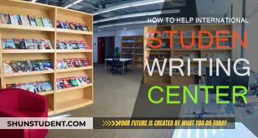 Writing Center: Supporting International Students' Success