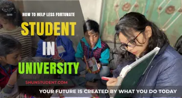 Helping Underprivileged Students: Strategies for University Communities