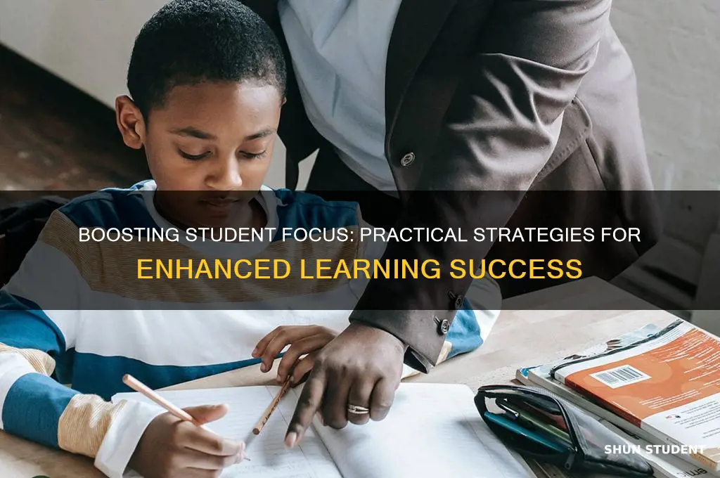 how to help student to focus