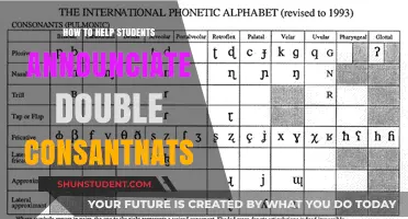 Mastering Double Consonants: Effective Strategies to Help Students Articulate Clearly
