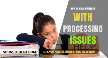 Supporting Students with Processing Challenges: Effective Strategies for Academic Success
