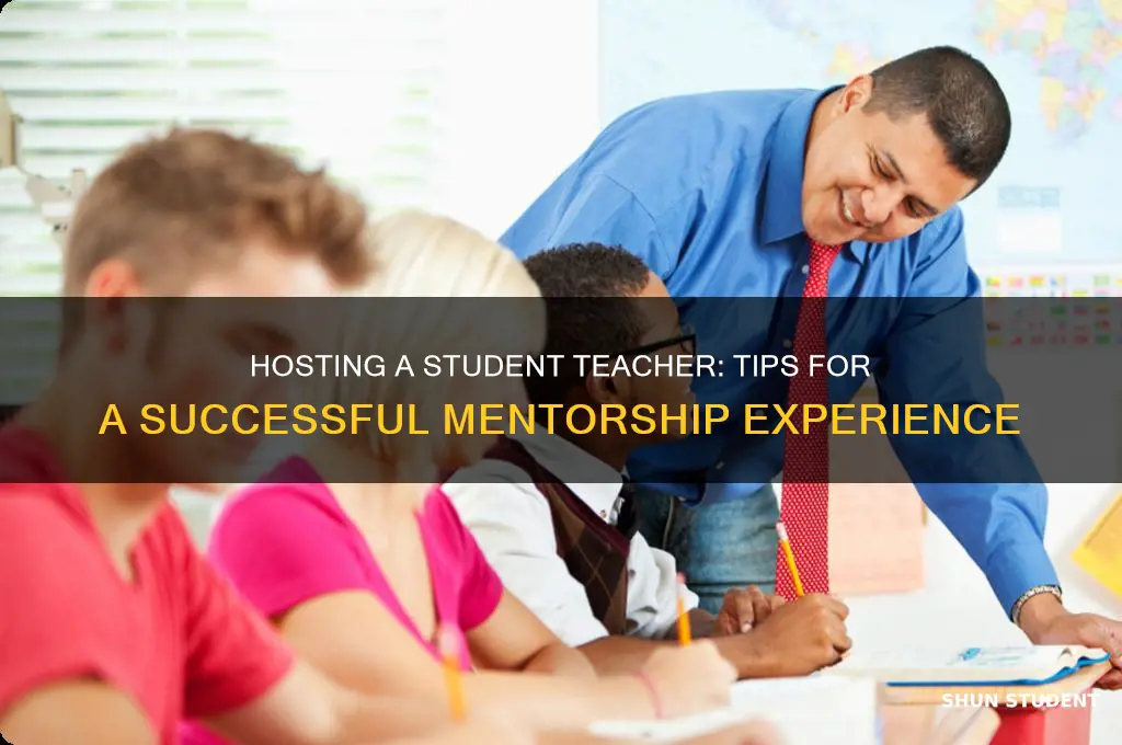 how to host a student teacher