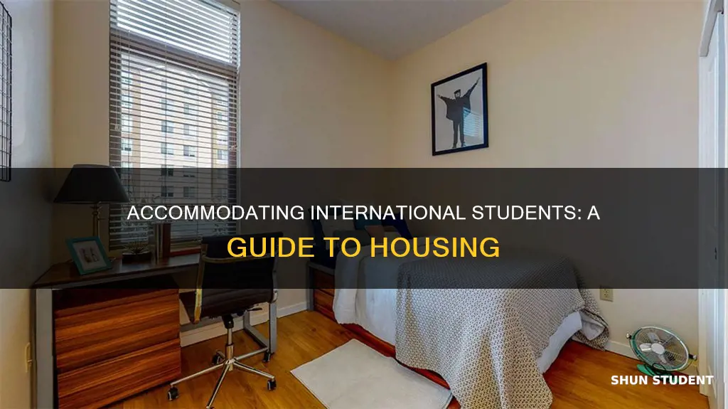 how to house internation students