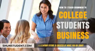 Effective Strategies for Teaching Business Grammar to College Students
