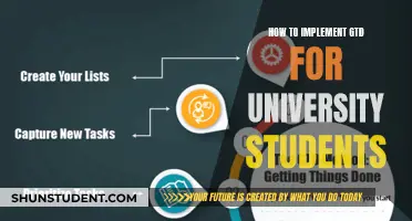 Productivity Hacks: GTD for University Success