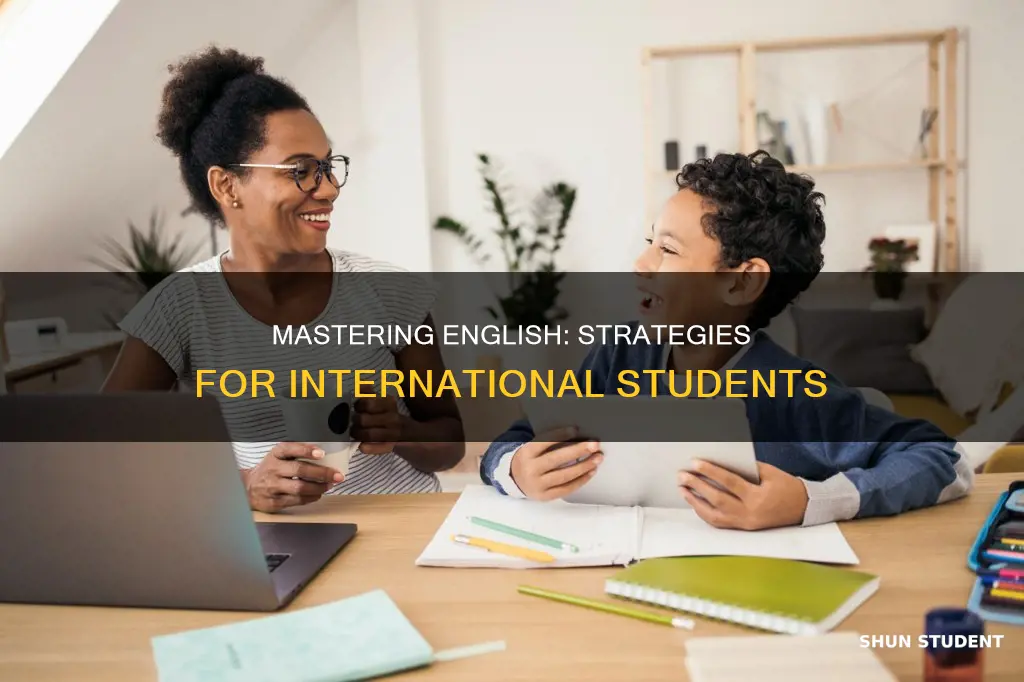 how to improve english for international students