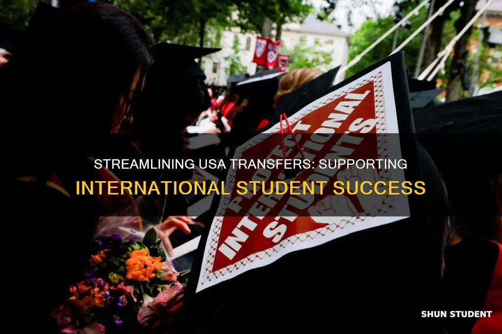 how to improve the transfer of international students to usa