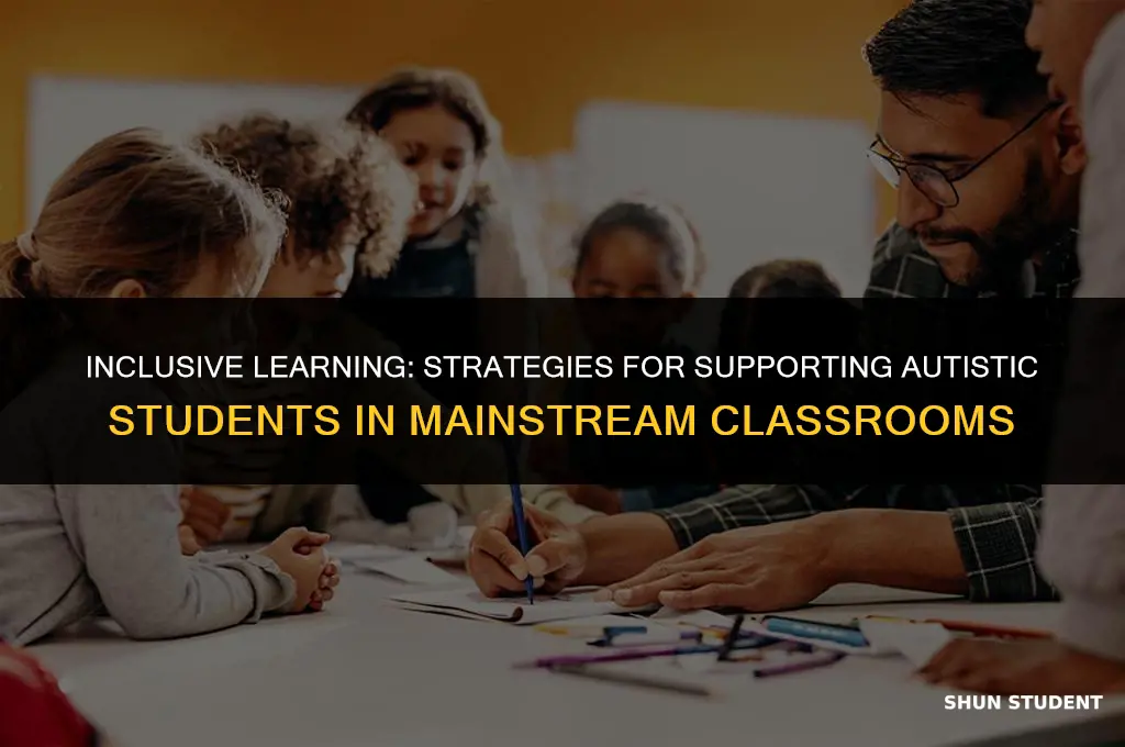 how to include autistic students in a general education class