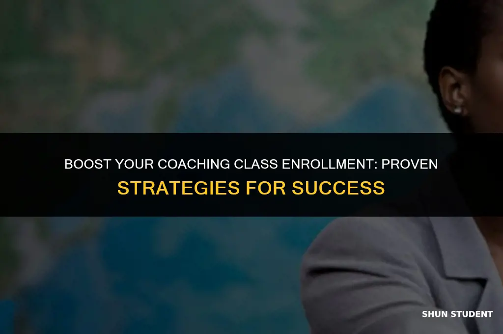 how to increase students in coaching classes