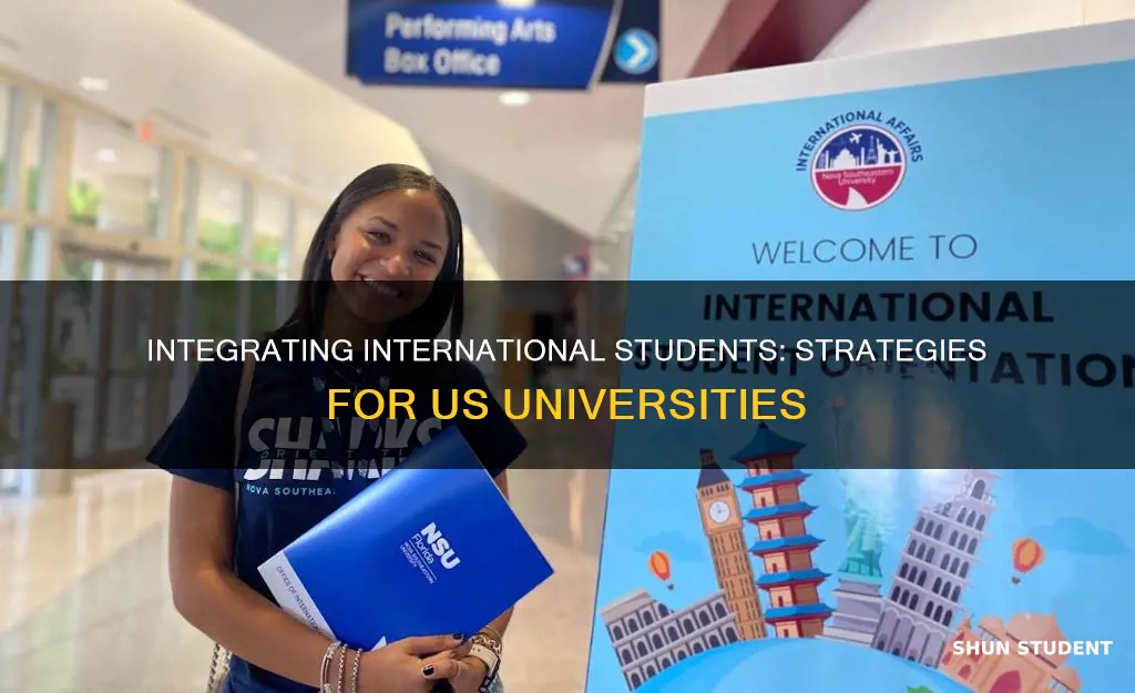 how to integrate international students into us universities