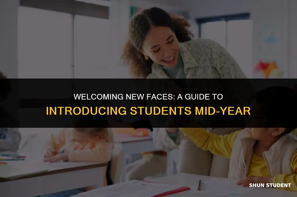 how to introduce a new student into a class