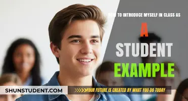 Confidently Introducing Yourself in Class: A Student's Guide