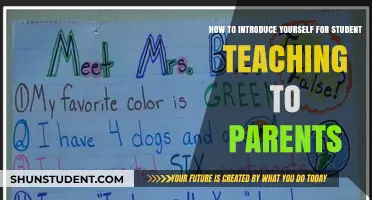 Introducing Yourself as a Student Teacher: Tips for Engaging Parents