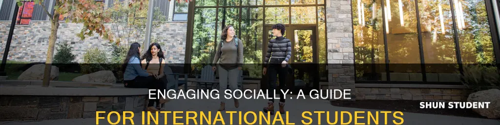how to involve in social activities as international students