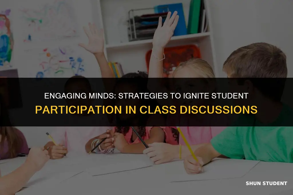how to involve students in class discussion