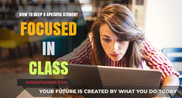 Strategies to Enhance Focus for Specific Students in Classroom Settings