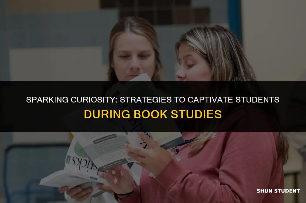 how to keep students engaged during book studys