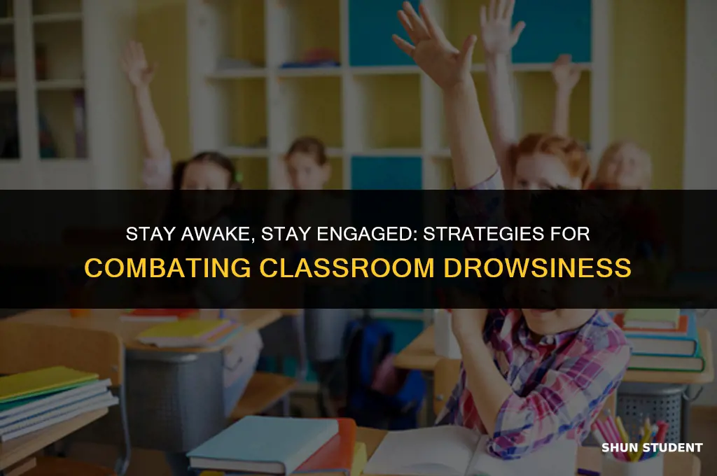 how to keep students from falling asleep in class