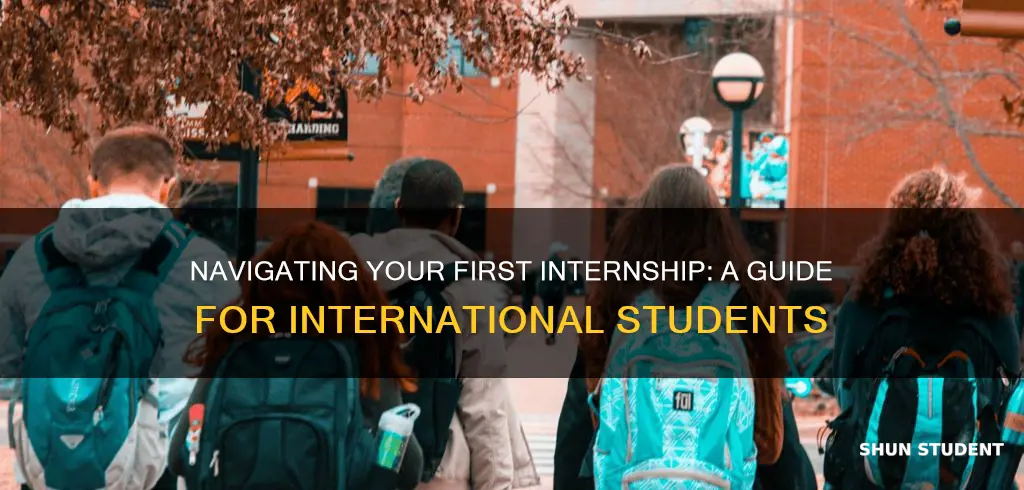 how to land your first internship as international student
