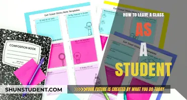Strategic Exit: A Student's Guide to Leaving Class Effectively