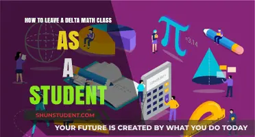 Strategic Exit: A Student's Guide to Leaving Delta Math Class