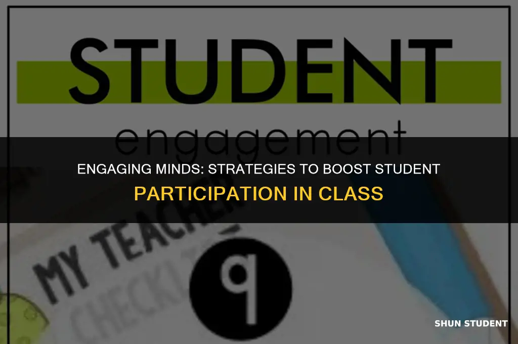 how to let student participate in class